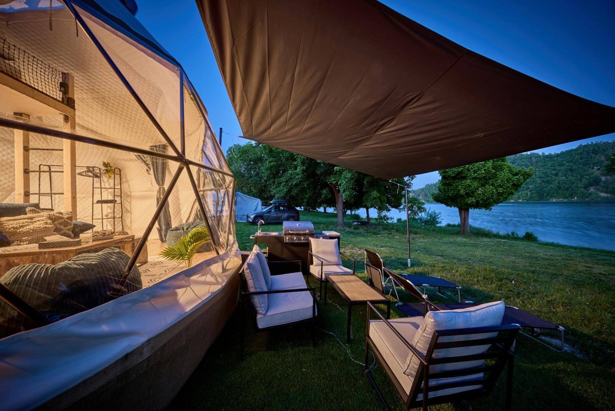 Отель Glamping Slapy Экстерьер фото